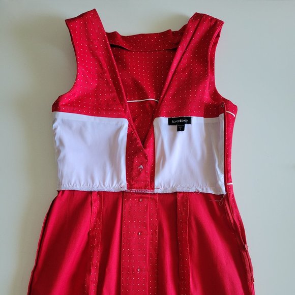 Cutest polka dots retro sleeveless dress - Picture 4 of 7